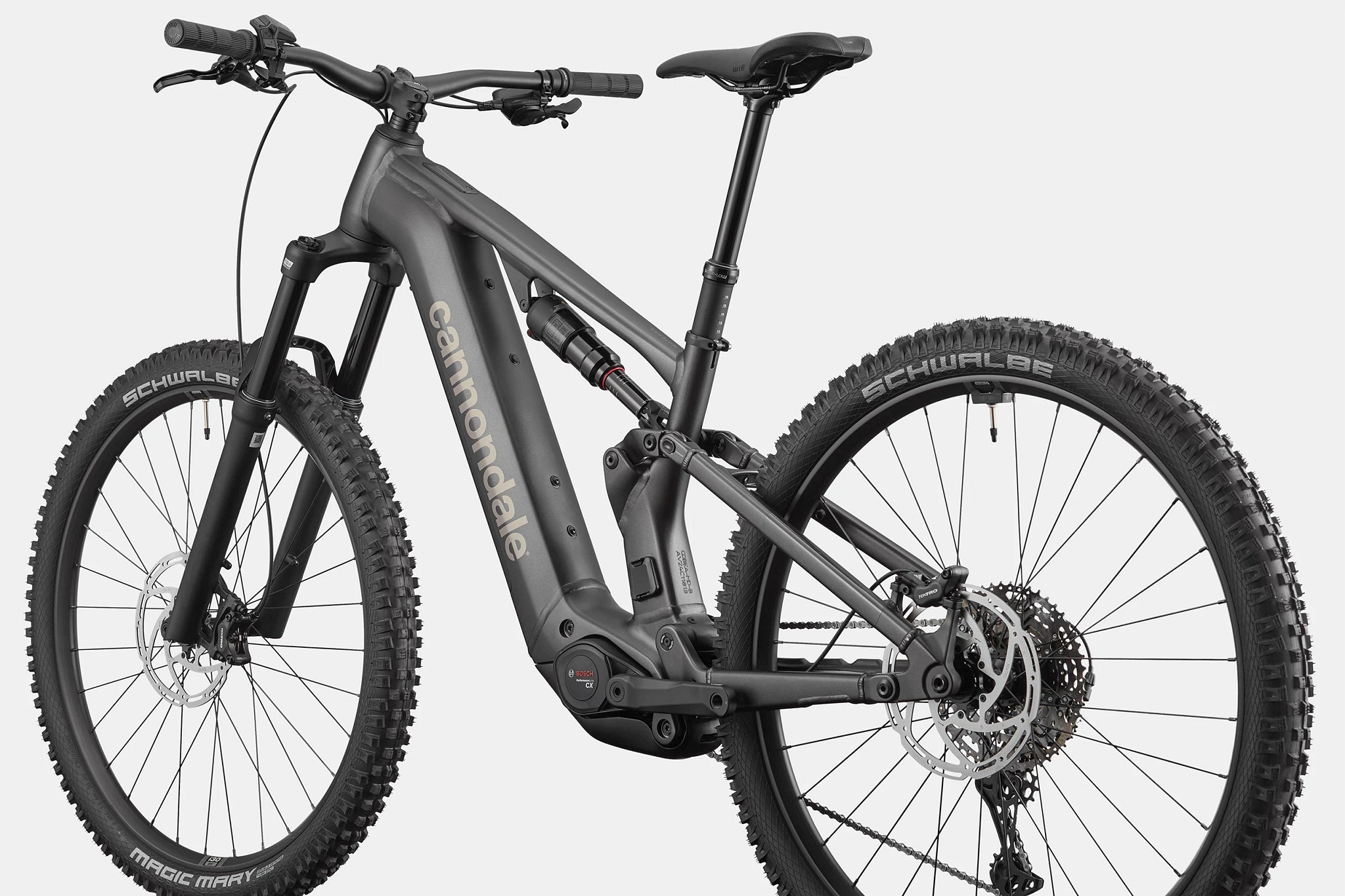 Bicicletas Electricas eTrail Moterra Neo 4 Cannondale 2025 Obsidian #3