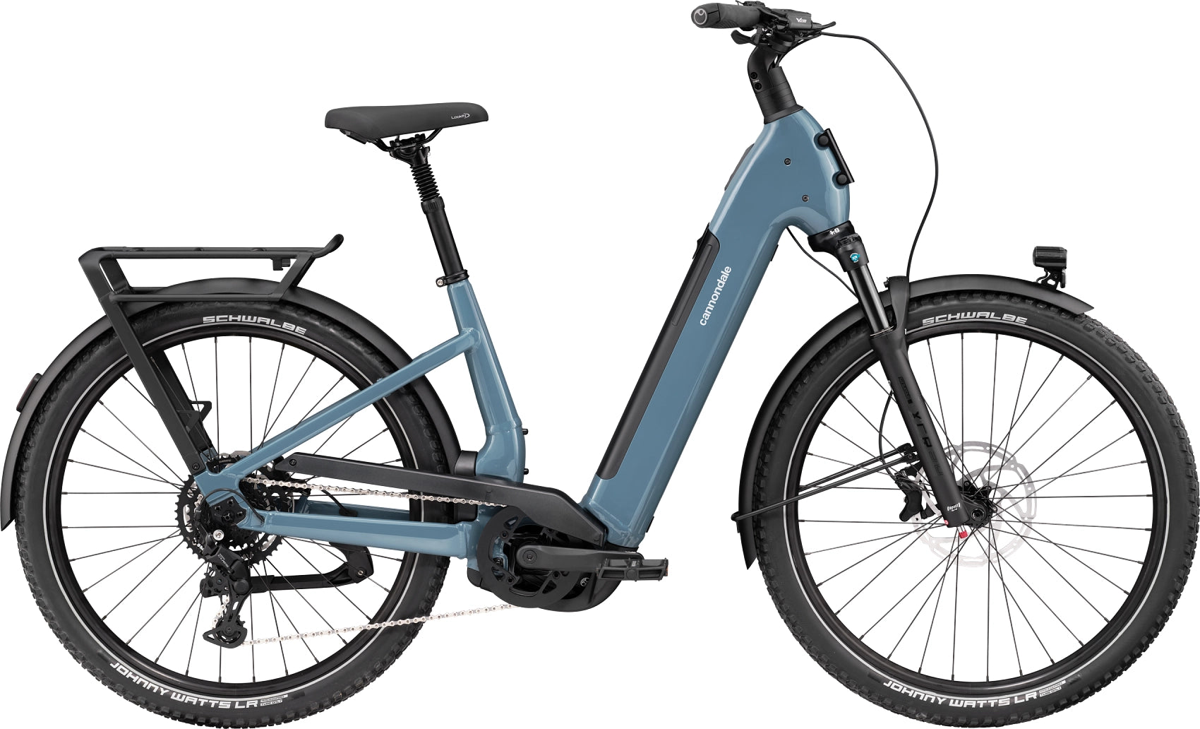 Bicicletas Electricas eUrbanas Tesoro Neo 2 Low Step-Thru Cannondale 2025 Storm Cloud #2