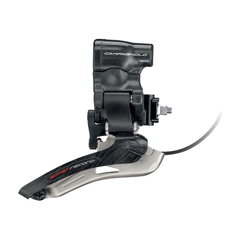 Desviador Campagnolo Super Record EPS Soldar 12v Carbono/Negro