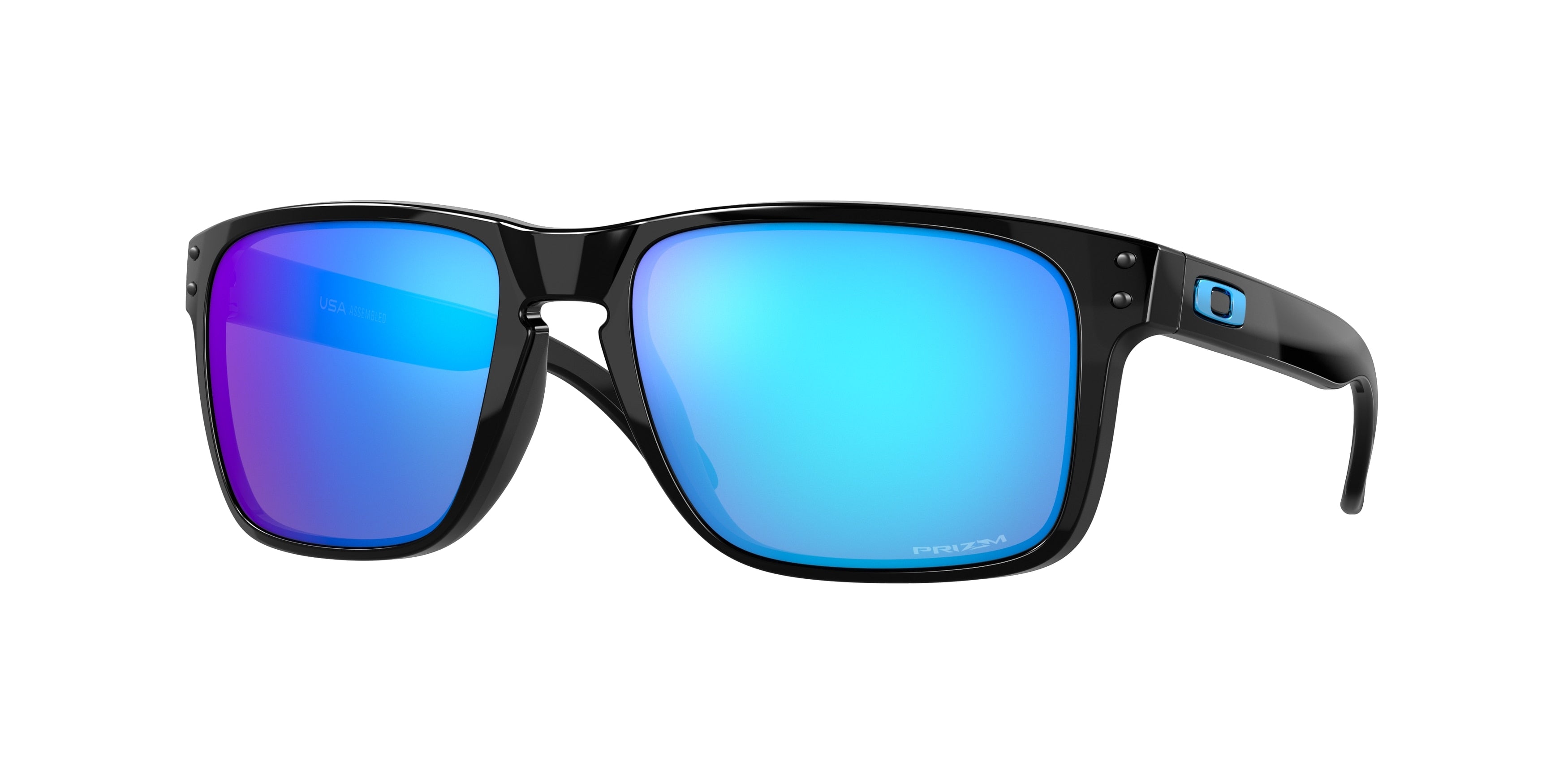 Gafas Sol Oakley Holbrook XL Negro Pulido Lente Prizm Sapphire