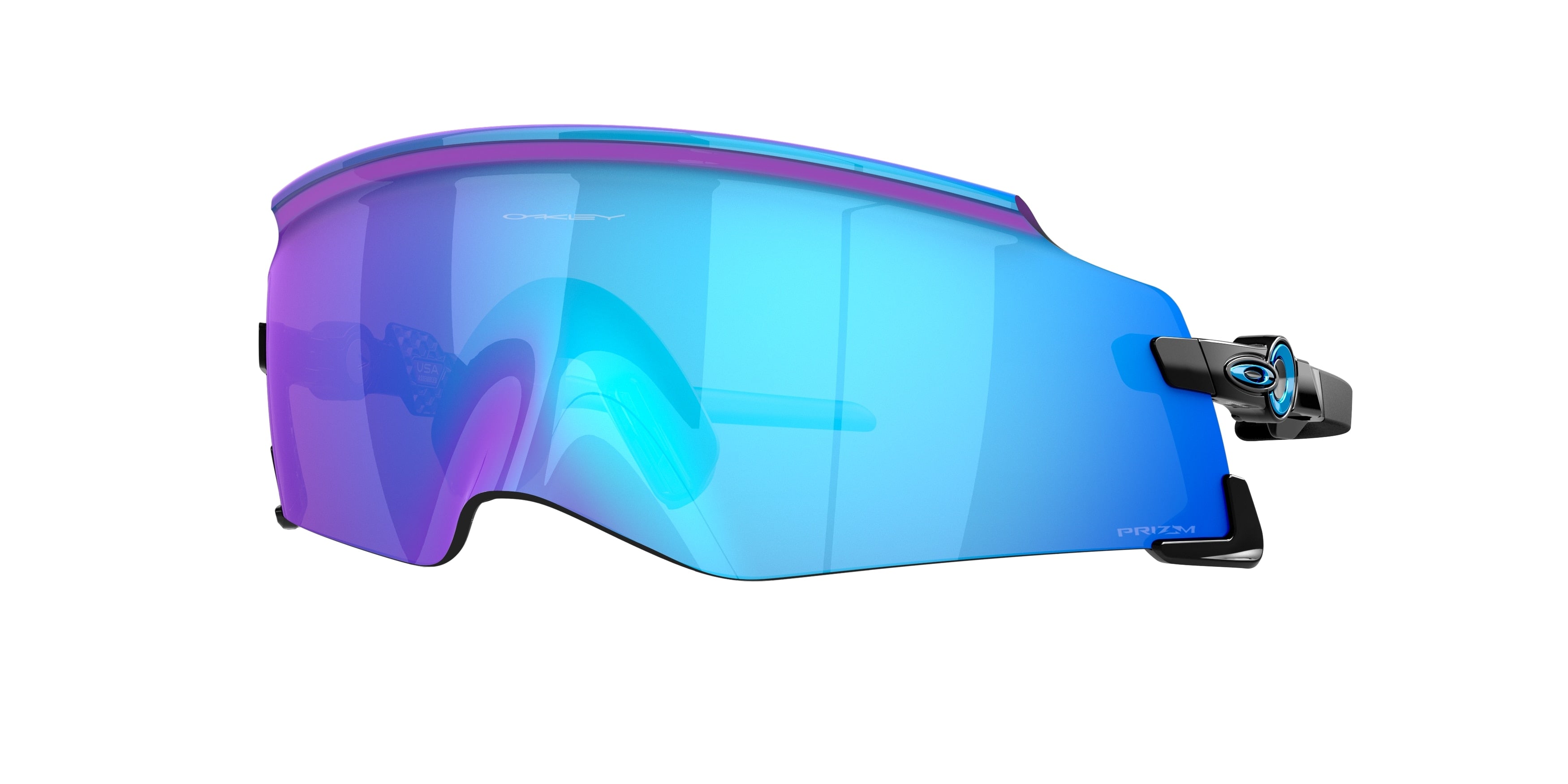 Gafas Sol Oakley Kato/Negro Pulido/Prizm Sapphire