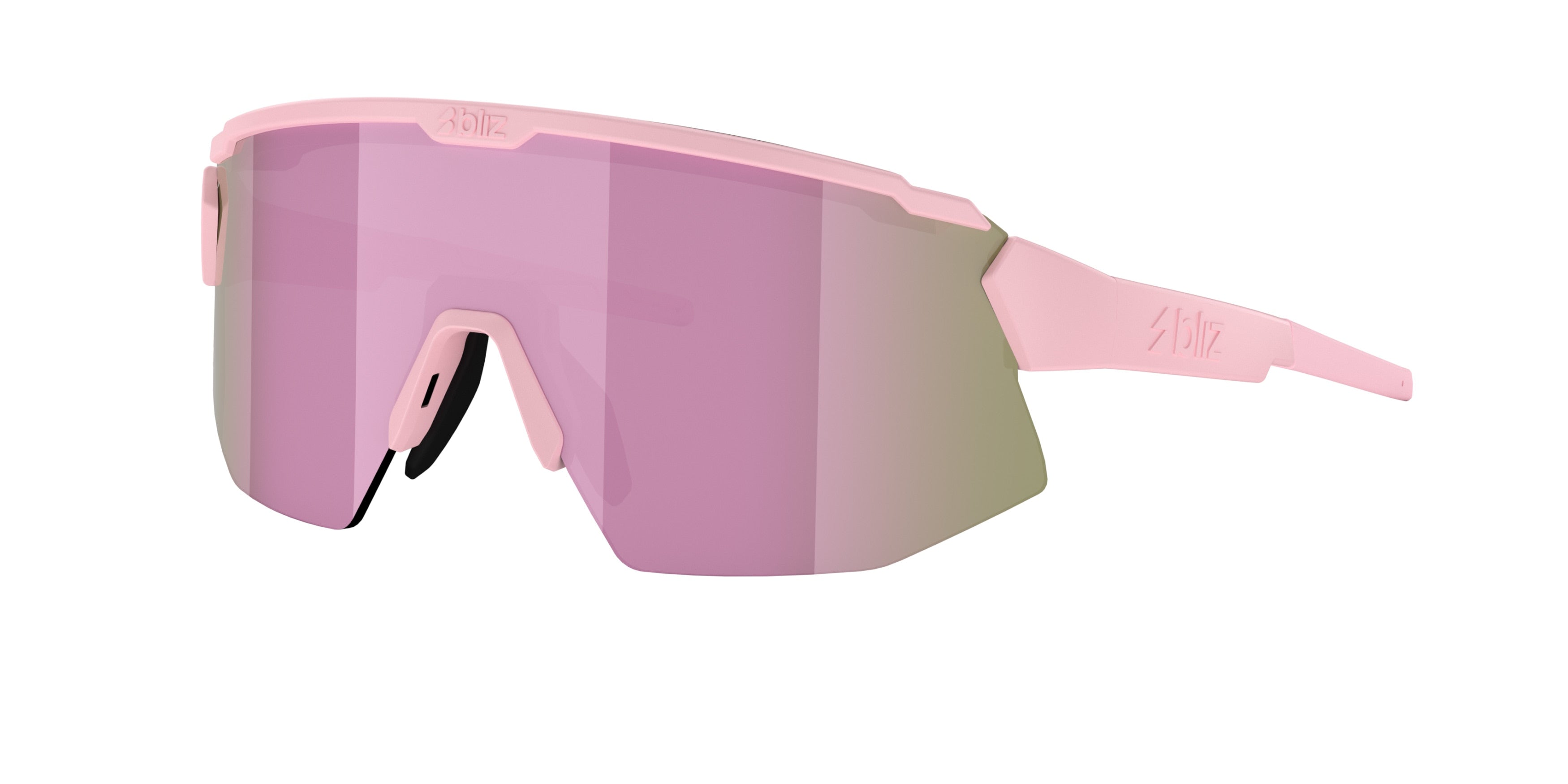 Gafas Sol Bliz Breeze/Rosa Empolvado Mate/Marrón/Rosa Multicolor
