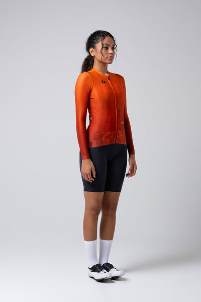 Maillot Manga Larga Cx Pro 3.0 Gobik Unisex Burnt Orange #3