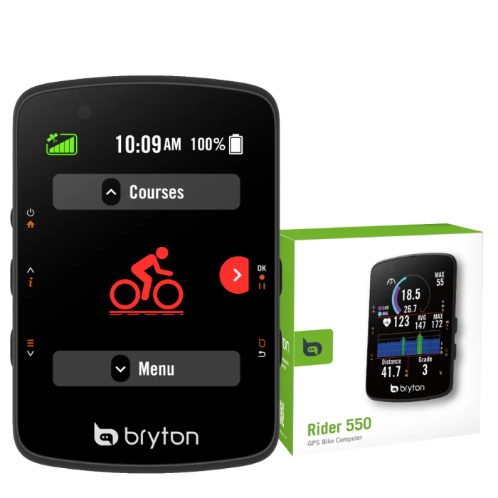 Gps Bryton Rider 550 E Negro