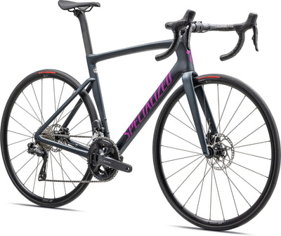 Bicicletas Carretera Tarmac SL7 Comp Shimano 105 Di2 Specialized 2023 Satin Metallic Deep Lake/Purple Orchid