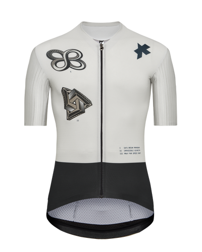 Maillot Manga Corta Assos Equipe RS S11 X Safa Brian Hombre Almond Milk