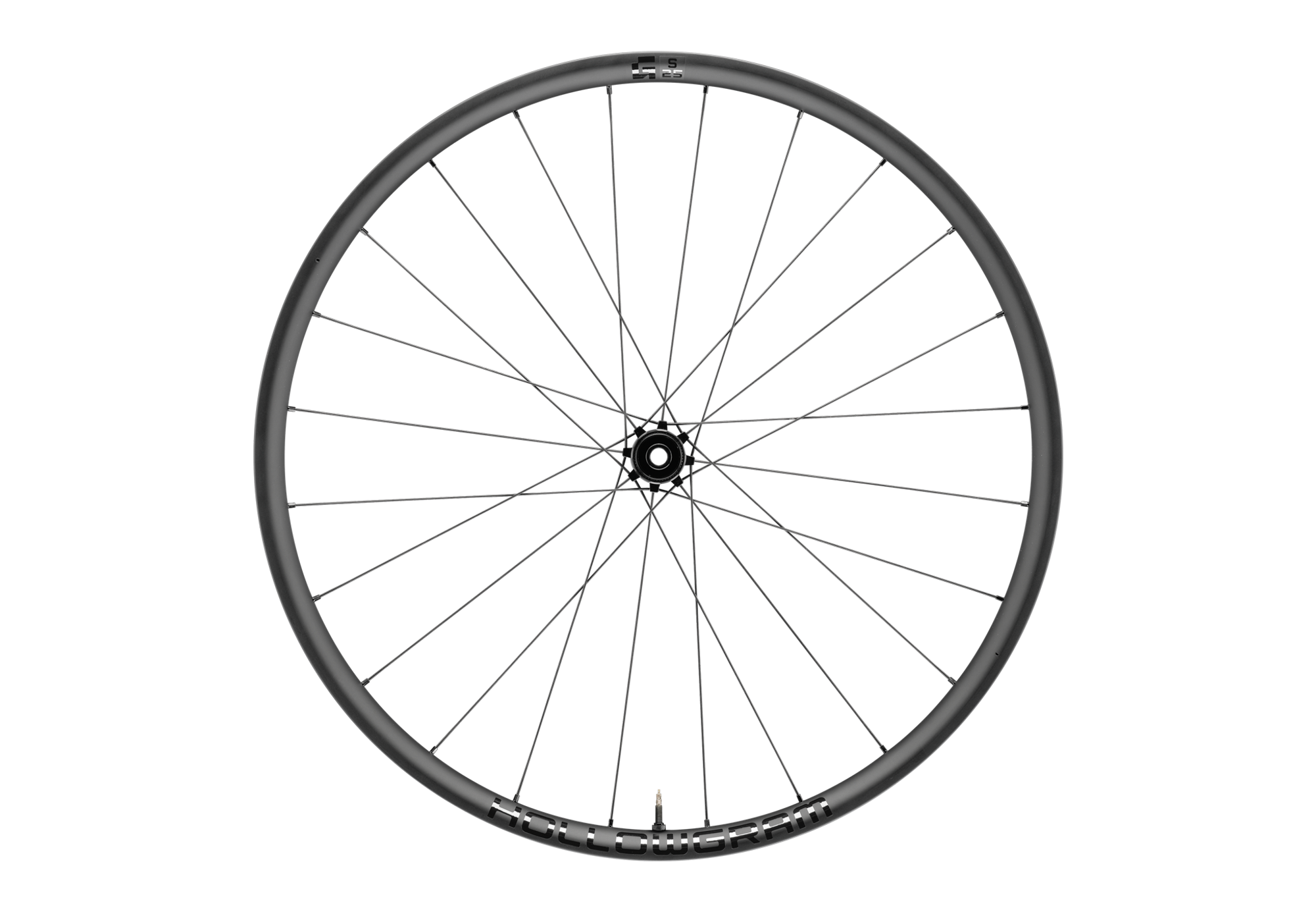 Cannondale G-S 25 Rueda Delantera 100x12 Negro