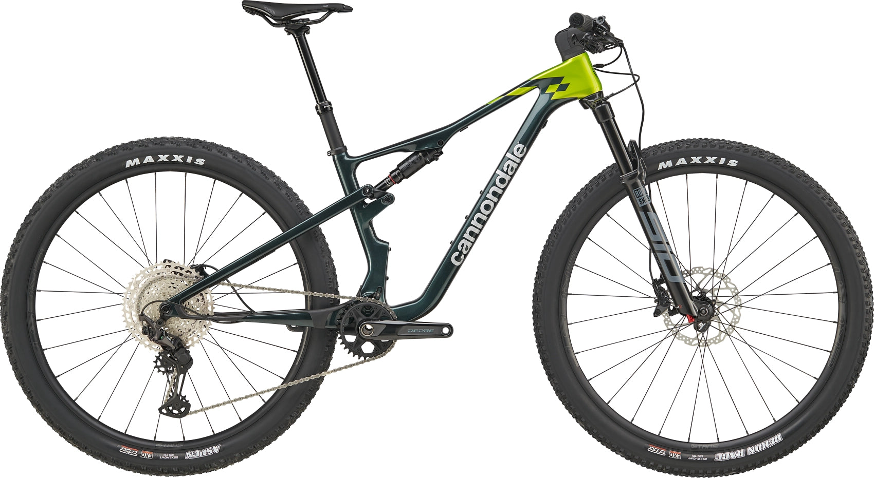 Bicicletas MTB XC Scalpel Carbon 3 Cannondale 2024 Gunmetal Green #2