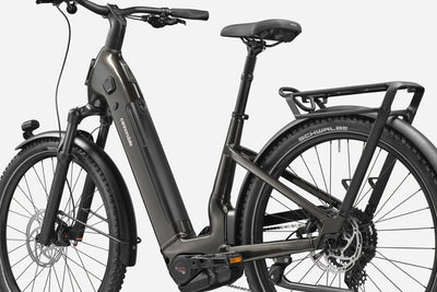 Bicicletas Electricas eUrbanas Tesoro Neo 2 Low Step-Thru Cannondale 2025 Obsidian #3