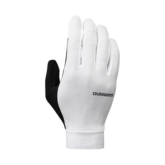 Guantes Shimano Explorer FF Gel Unisex Blanco