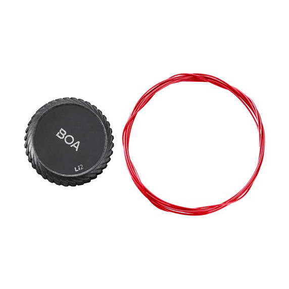 Shimano RC902 BOA LI2 Kit Izquierdo Unisex Rojo