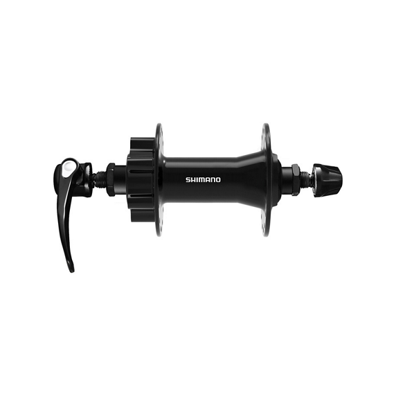 Buje Delantero Shimano HB-QB400 Freno Disco 6 Tornillos 100/36 Negro