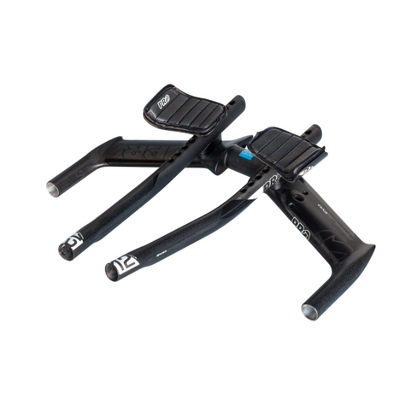 Manillar Triatlón PRO Missile Evo Carbon Almohadillas Anchas Negro