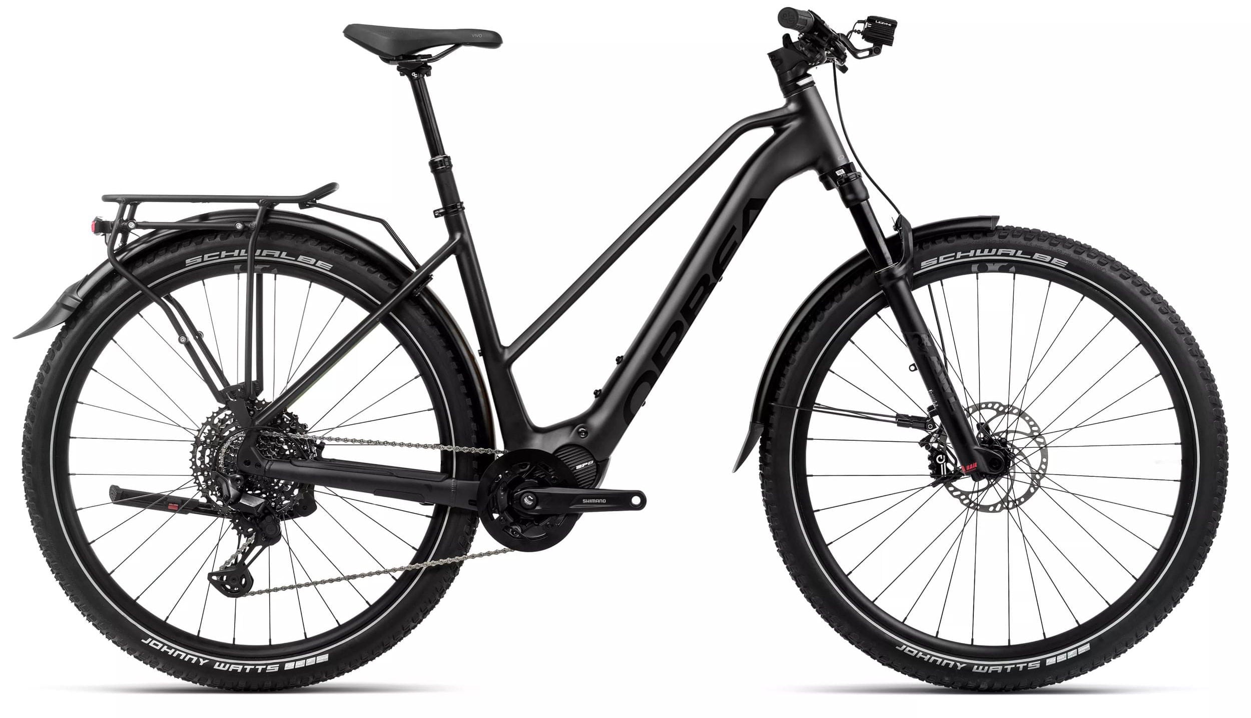 Bicicletas Electricas eUrbanas Orbea Kemen Mid Suv 10 2024 Metallic Night Black Matt/Gloss