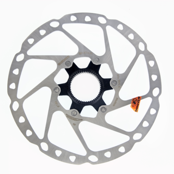 Disco Freno Shimano SM-RT64 Center Lock Anillo Cierre Externo Plata