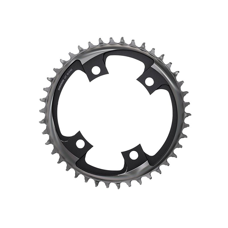 Plato Sram X-Sync Carretera 107 Bcd 12v Gris Polar/Negro