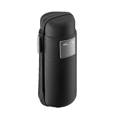 Bidon Elite Portaherramientas Takuin 500cc Negro/Logo Gris