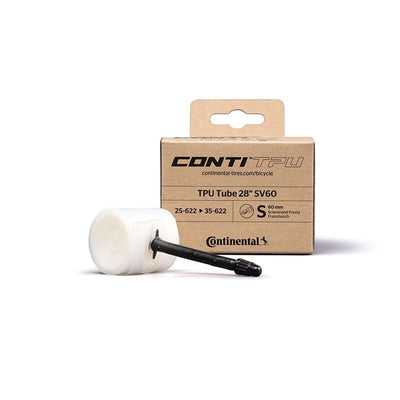 Camara Continental Tpu 28" 700X25-35 Valvula Presta 60mm